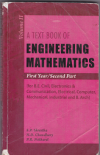Image of A textbook of engineering mathematics vol.II