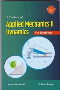 Image of A textbook of applied mechanics II dynamics for engineers