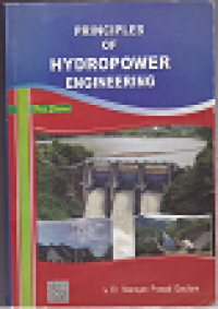 Image of Principles of hydropower engineering