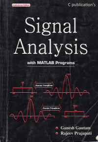 Image of Signal analysis : with matlab programs